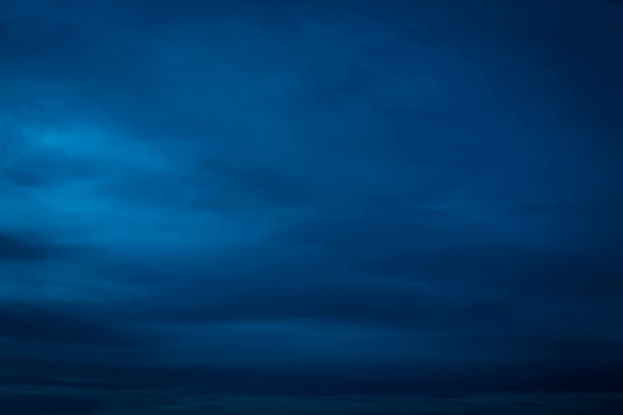 Smooth Dark Blue Sky
